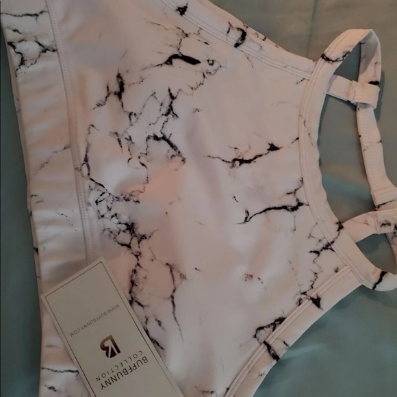 Buff Bunny Caterina Bra White Marble - Picture 4 of 5
